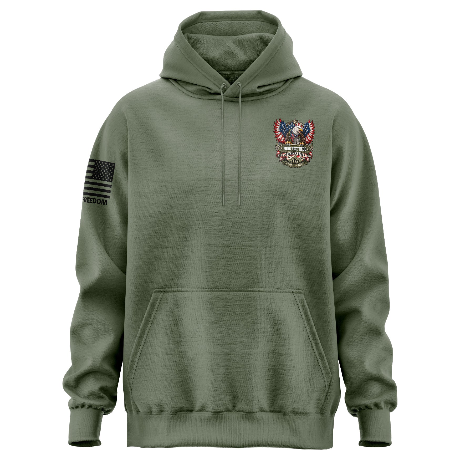 Custom American Hero Hoodie