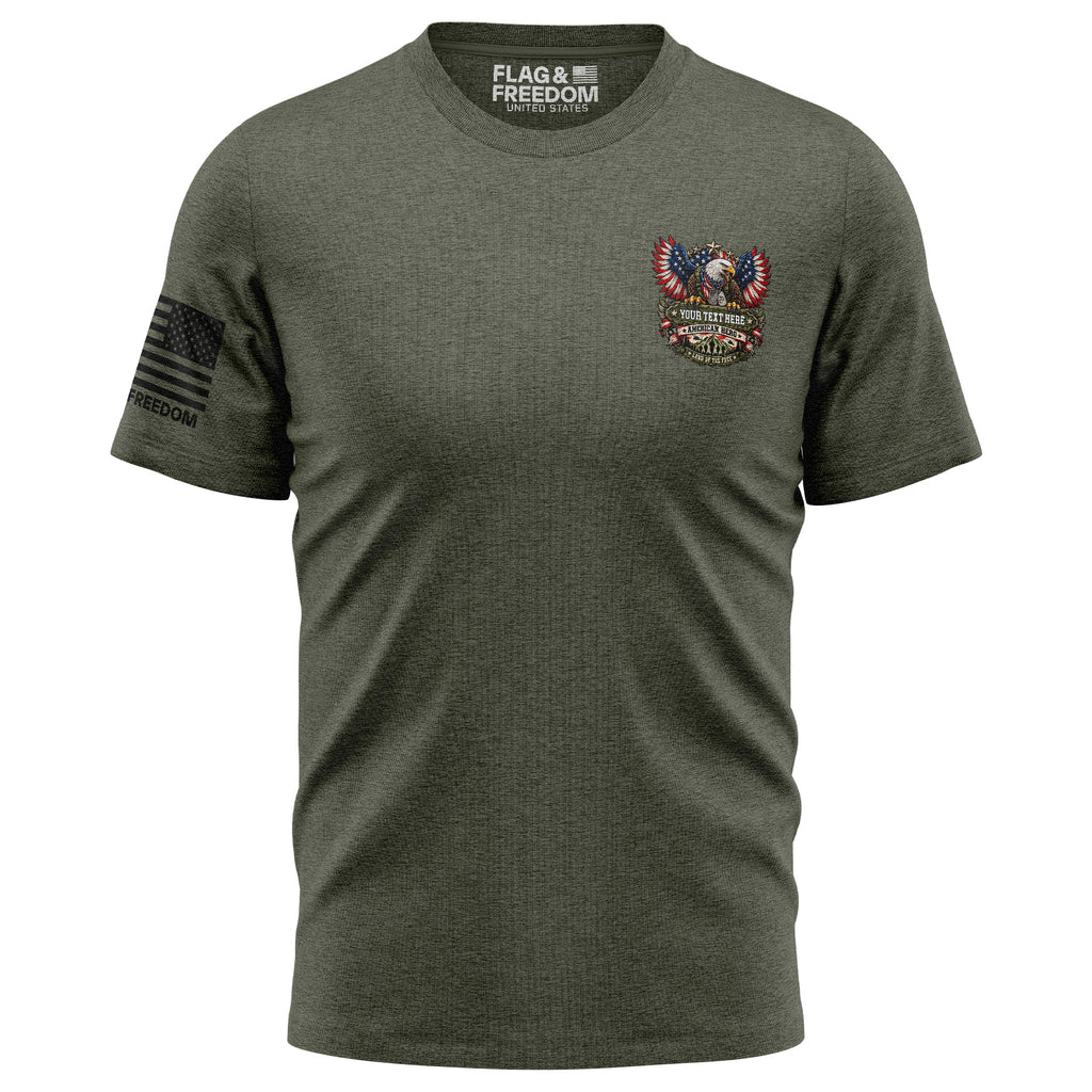 Custom American Hero Mens Shirt
