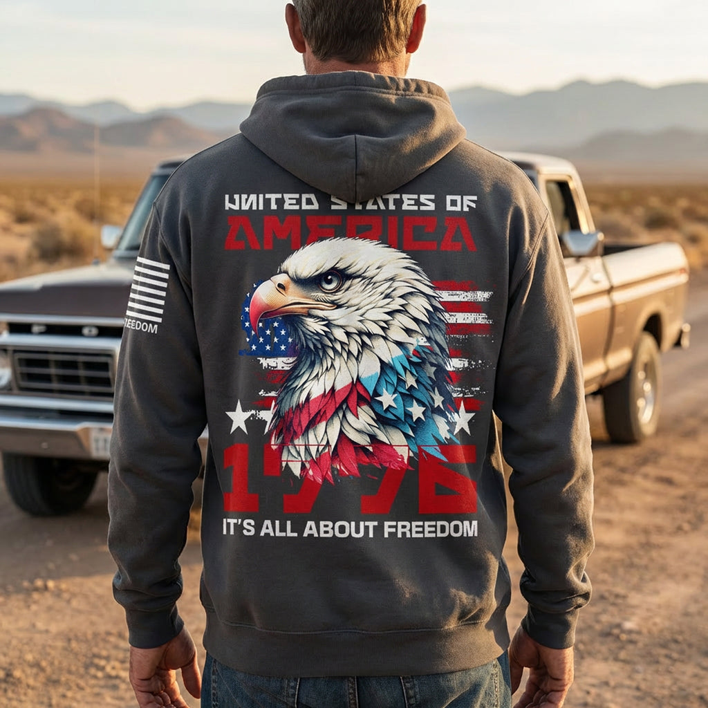 Its All About The Freedom Hoodie