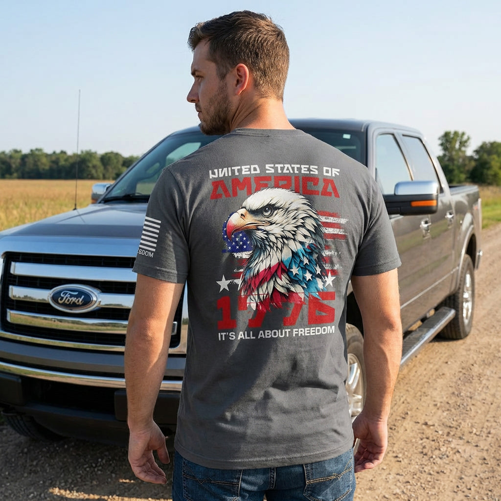 Its All About The Freedom Mens Shirt